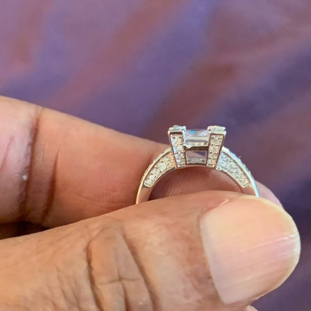 Ring Princess Cut - Picture 3 of 4